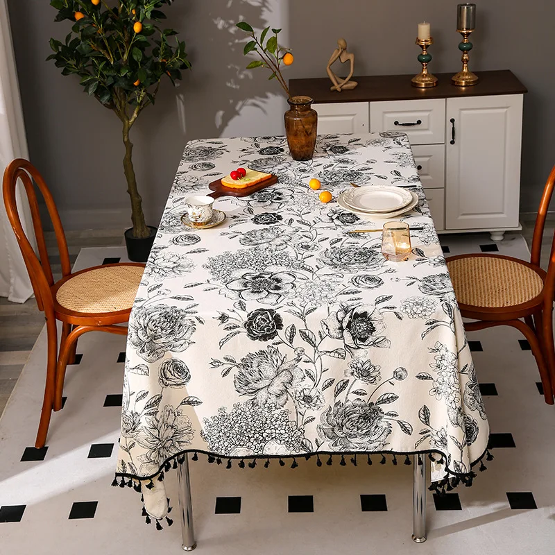 Flower Pattern Tablecloth Hot  - Home Textiles Sale review and price