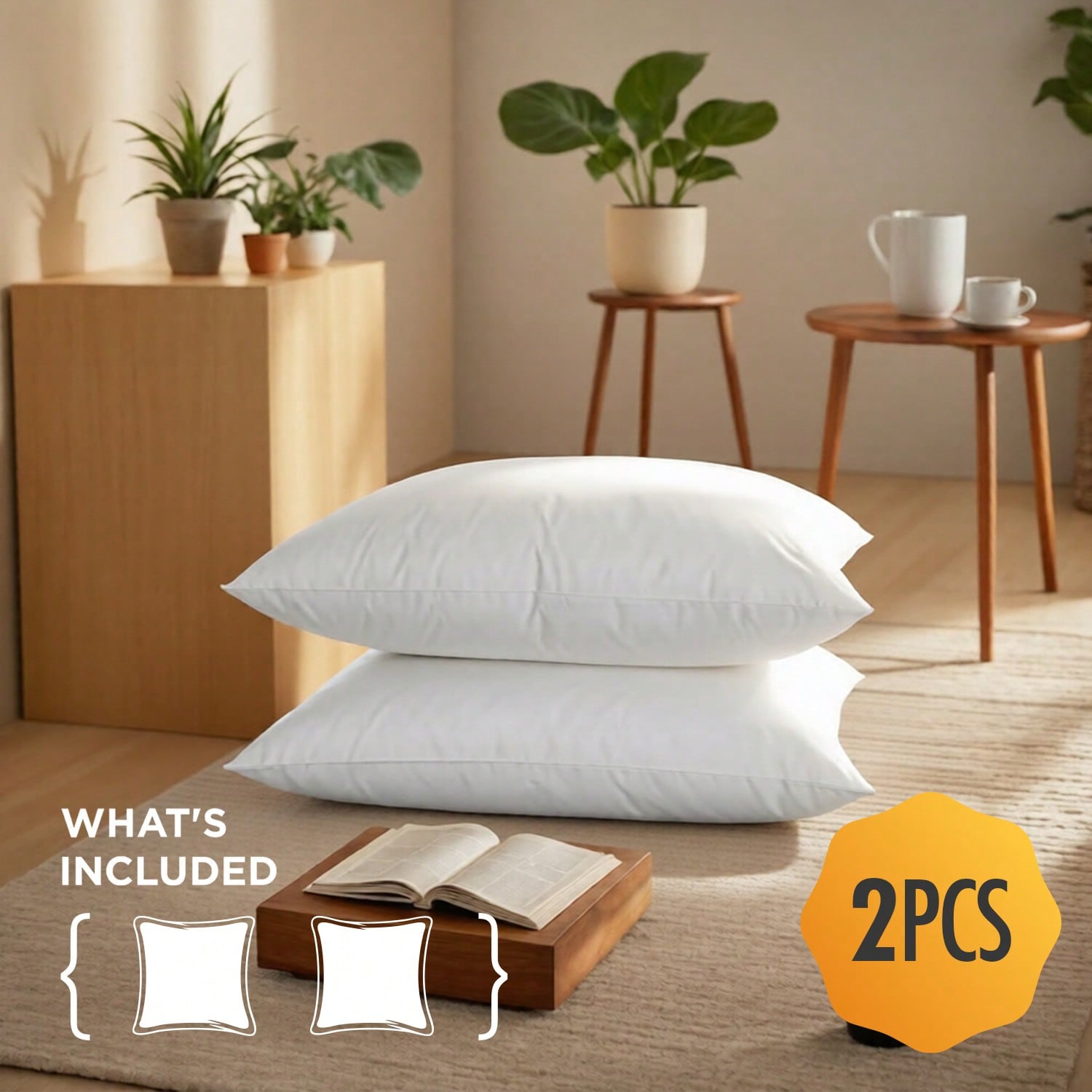 2‑Pack & 4‑Pack 12x20 18x18 De - Pillow Insert 18X18 review and price