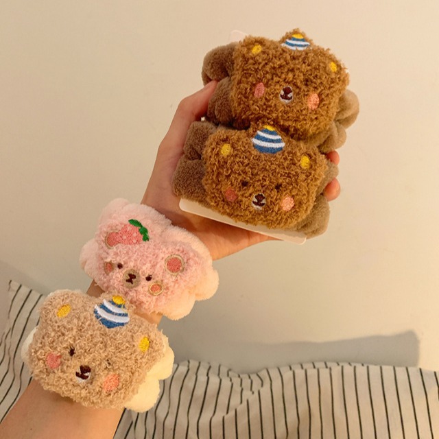 1Pair Cartoon Bear Face Wash H - Home Textiles Face Towel review and price